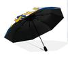 Real Madrid CF  pattern, automatic folding umbrella, portable and foldable design, 8 ribs, a Christmas or birthday gift.