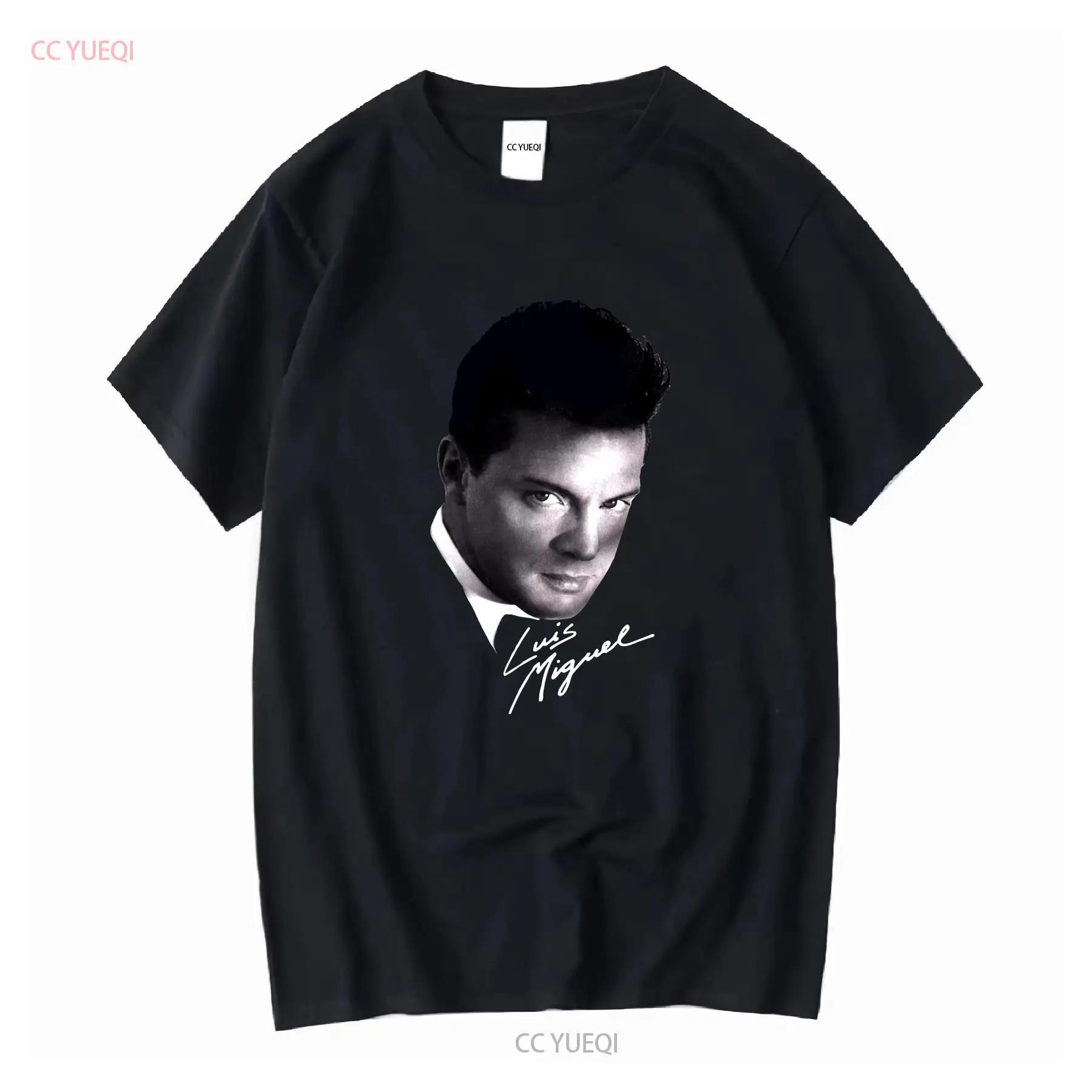 New Rare Luis Miguel Singer Family S 235XL T Shirt 1D553 long or short sleeves vintage Washed homme Breathable Slightly Stylish S разноцветный