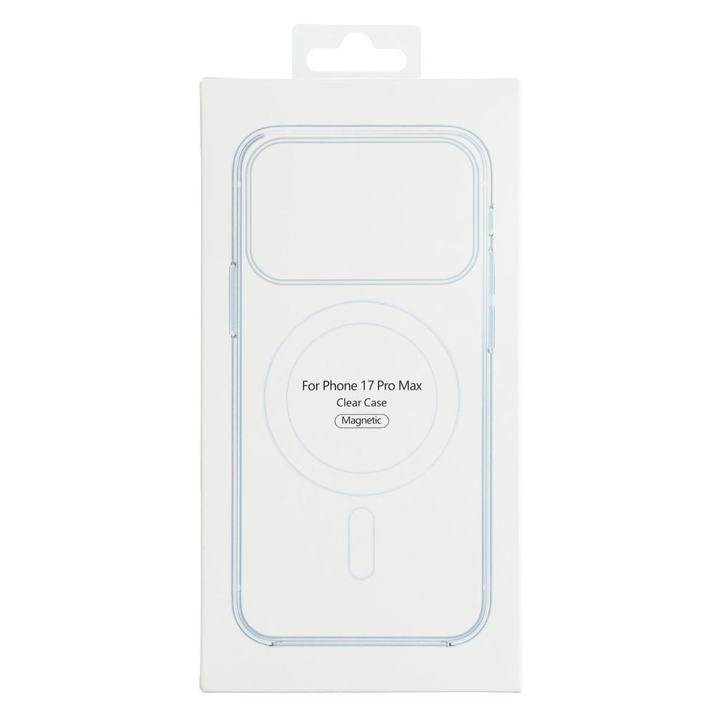 For iPhone 17 Pro Max Case Compatible with MagSafe TPU+Acrylic Clear Phone Cover