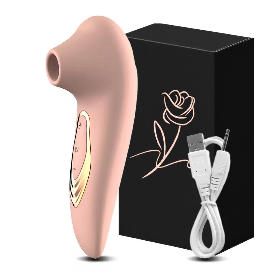 Sucking Vibrator Adult Sex Toys Adult Toys for Women Clitoral and Nipple Sucking Vibrators with Sucking and Vibrating Modes Women's Suction Vibrator