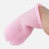 Yousheng Pet Fingertip Toothbrush Soft Bristles Oral Cleaning Abrasion Resistant Silicone Pet Finger Cot Brushes Pet Supplies