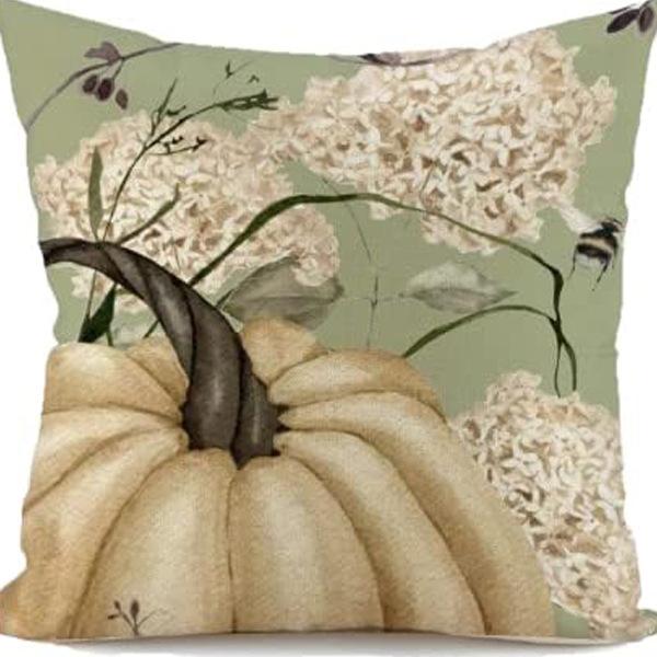 Harvest Autumn New Maple Leaf Pumpkin Pillow Case Home Bedroom Sofa Printed Cushion
