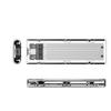 TCM2-C3 M.2 Nvme USB-C 10Gb/s Hard Drive Enclosure - Gray-Transparent