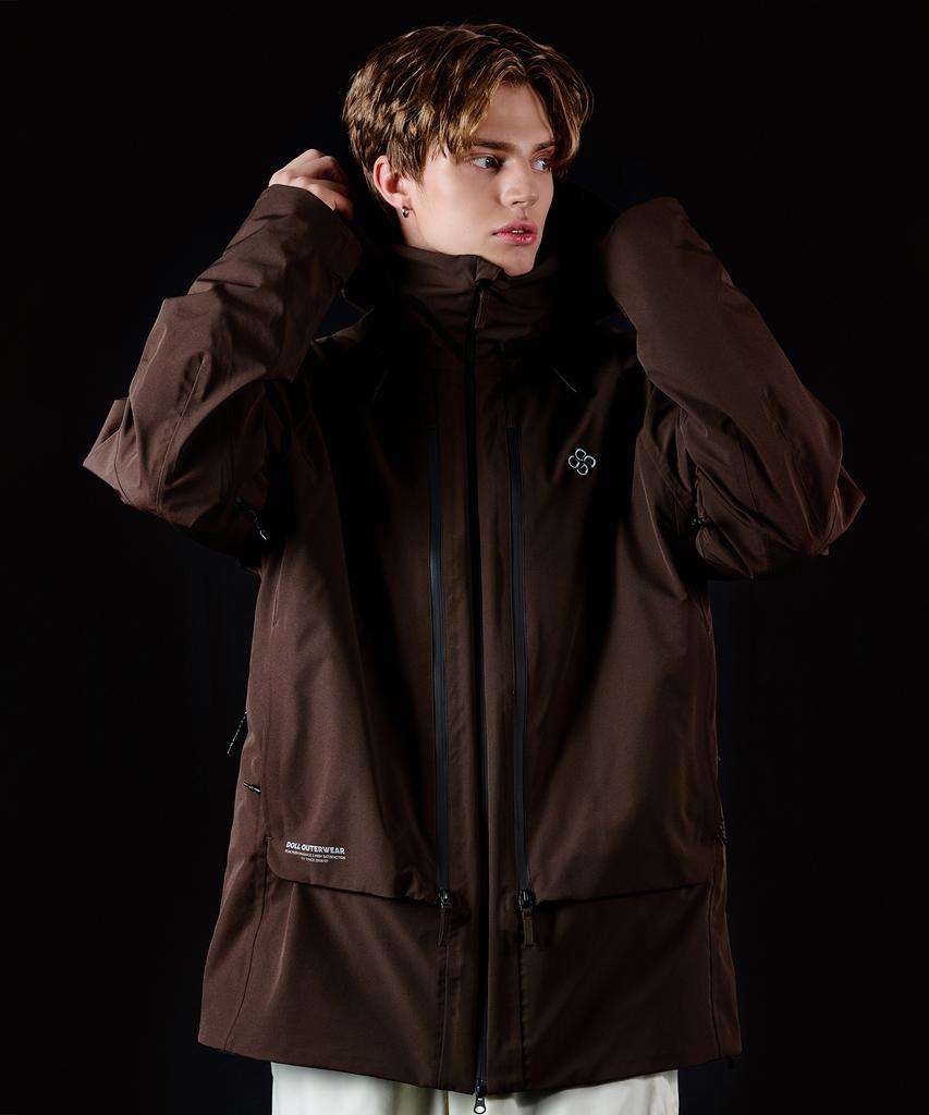 Doll Outerwear 2526 3L Brick Jacket D.Choco Unisex