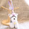 Schnauzer Dog Plush Toy Keychain Stuffed Animal Soft Pendant Cute Birthday Gifts for Bags and Backpacks