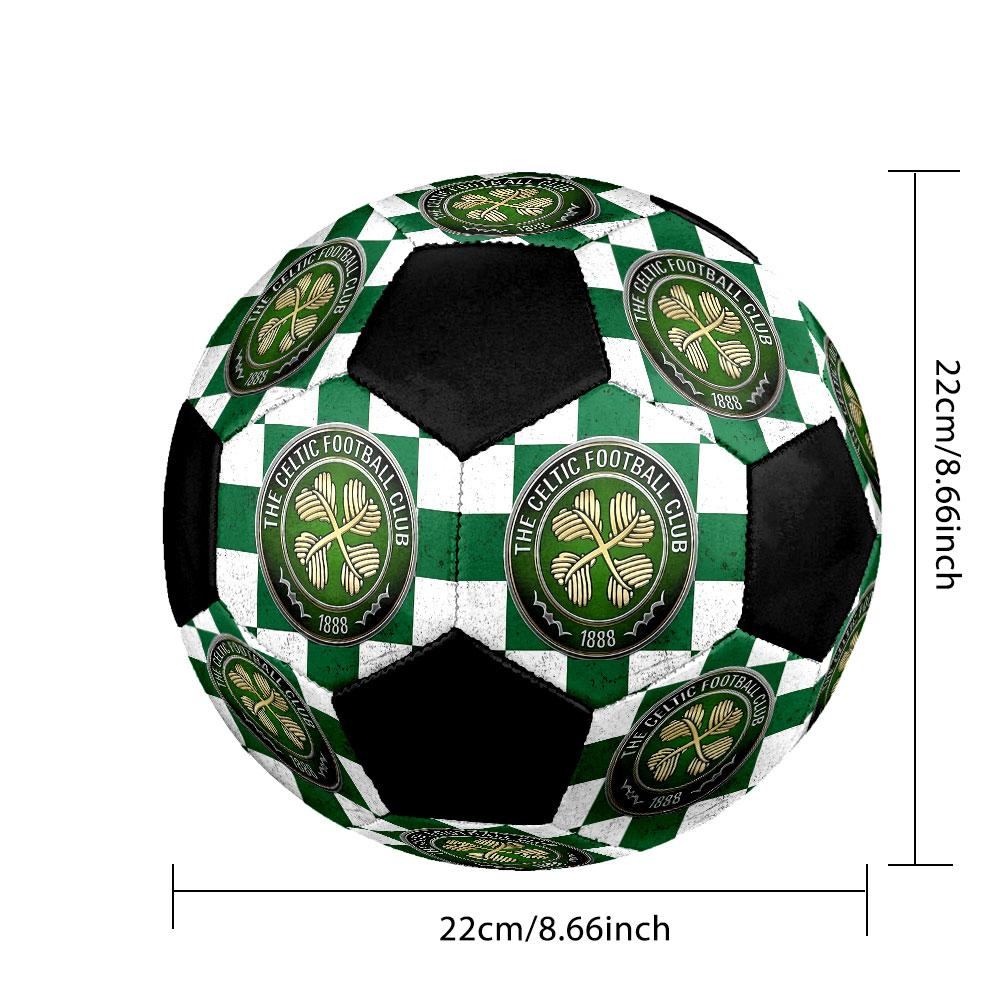 1pc Celtic Football Club Soccer Ball Size 5 Indoor Soccer Ball Fashion Colorful Backyard Game - Great For Sports Fans Gift HE1