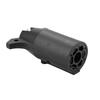 7 Way To 4 Way Flat Blade Trailer Towbar Towing Socket Plug Adapter Connector 12V US Plug
