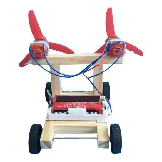 Kids DIY Assembly Electric Racing Car Model Teaching Aid Science Experiment Toy