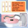 Warm Uterus Support Belt: Vibration Massage & Heat Therapy for Abdomen and Back