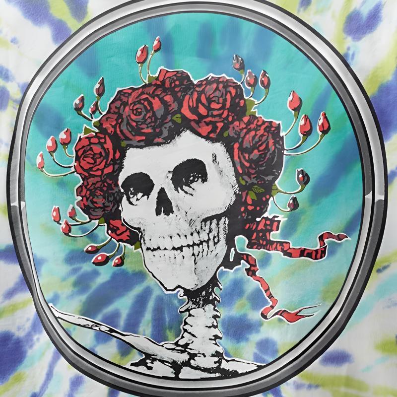 Maglietta Dritta a Motivo Tie-Dye Levis X Grateful Dead Uomo Top Multicolore A1204-0000