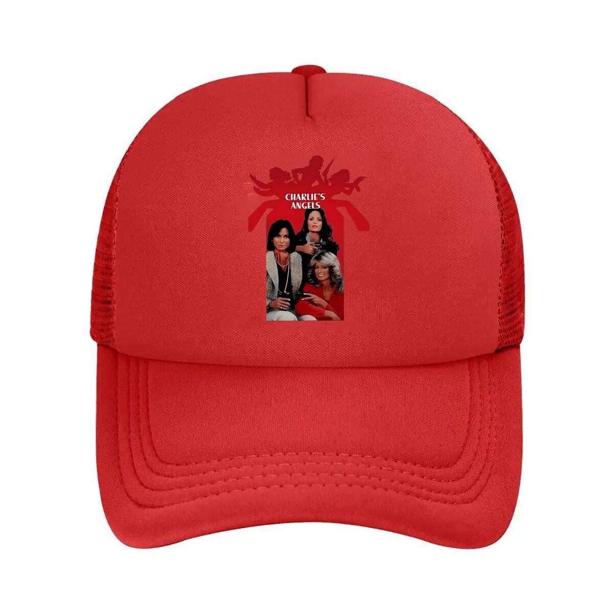 Charlies Angels Iconic Trio Mesh Baseball Cap One Size