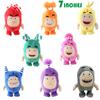 8 pièces/Lot Oddbods Dessin Animé 18CM Fuse Jeff Newt Odd ZEE Bods Peluche Jouet Peluche Poupée Pour Cadeaux Enfants Coton PP Décoration Maison