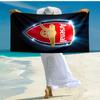 1pc A-Arsenal Beach Towel, Comfortable and Thick, and Swimming/Bath/Picnic/Camping Towel, Suitable for Seaside Beaches