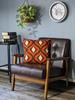 miagolale Mid-Century Cushion Cover, 45x45cm, Retro Moquette, Brushed, Nordic Style, Size B, 1 Piece