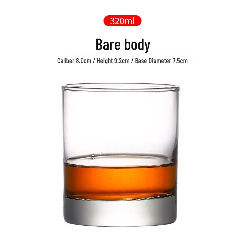 ZISIZ European Style Handmade Crystal Glass for Spirits & Beer