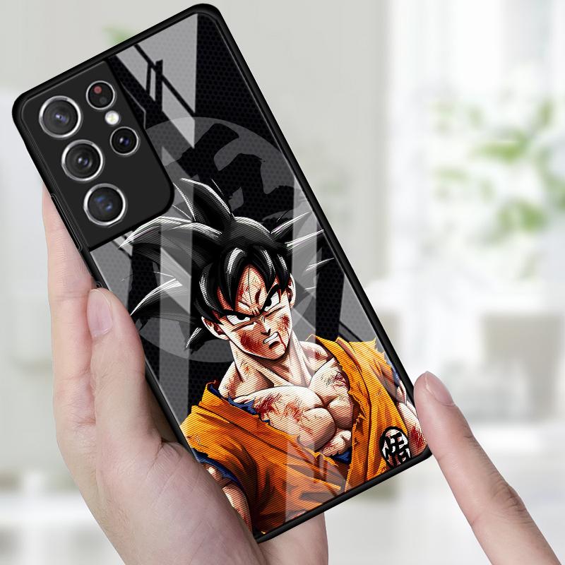 Case for Samsung Galaxy S25 S24 Ultra S23 Plus S21 S22 S10 Note 10 20 8 9 S8 S9 S20 FE Phone Cover D-ragonS B-allS Guku