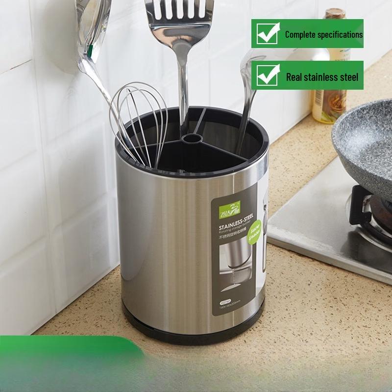 YouShu Stainless Steel Utensil Holder & Knife Rack