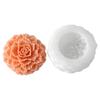 Flower Candle Making Making Tool Layered Peony Silicone Casting Tool for Candle Soap Gypsum Decoration and Handmade Craft