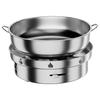 Stainless Steel Mini Hot Pot Set with Windproof Alcohol Stove