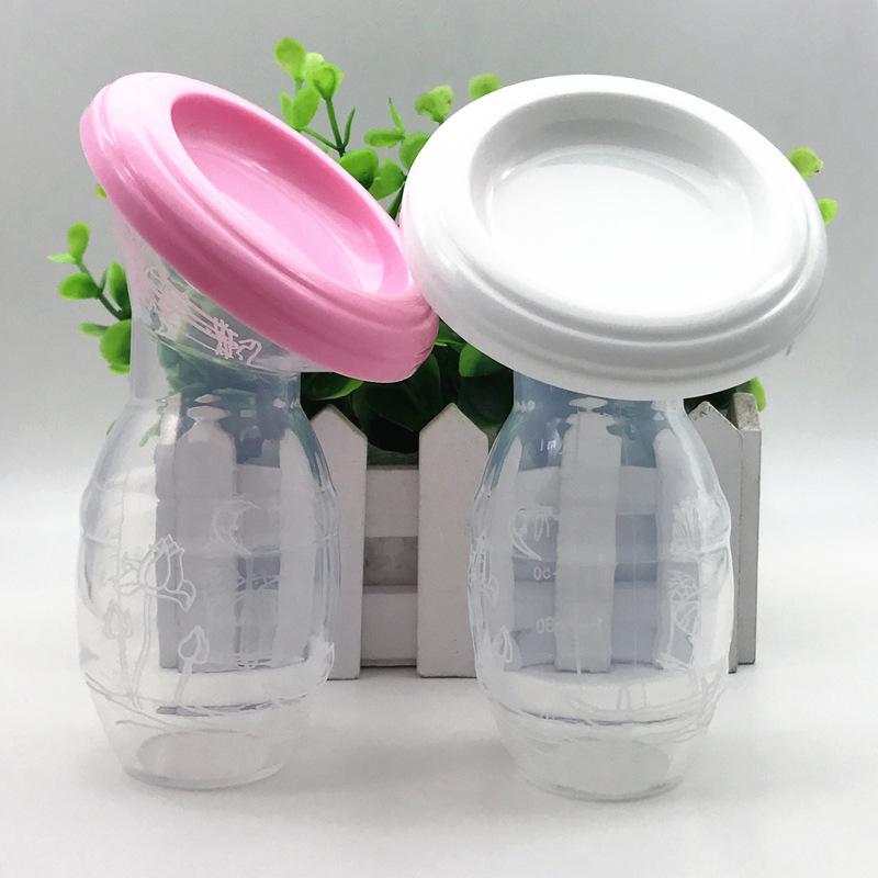 All-Silicone Manual Breast Pump & Milk Collector