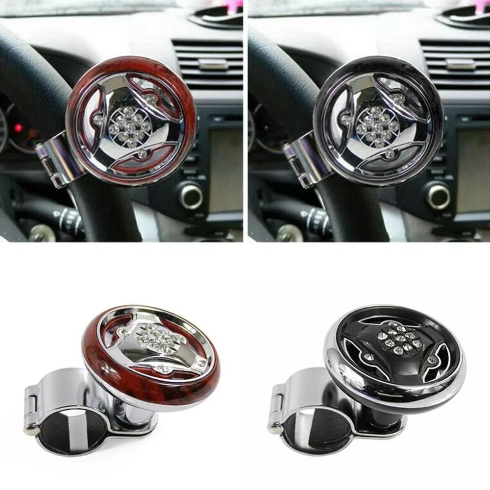 Rotating Steering Wheel Ball Handle ABS Car Accessories Steering Wheel Spinner Knob  Vehicle