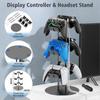 Controller Stand,3 Tier Controller Headphone Holder for Universal Headsets and Controllers Xbox PS5 PS4 Switch
