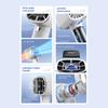 Portable Handheld Fan High-Speed Turbofan Rechargeable Electric Fan with Digital Display Support