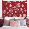 Amazon Weihnachts-Wandteppich Schlafzimmer Weihnachts-Hintergrundtuch Wandteppich Hängestoff Strandtuch