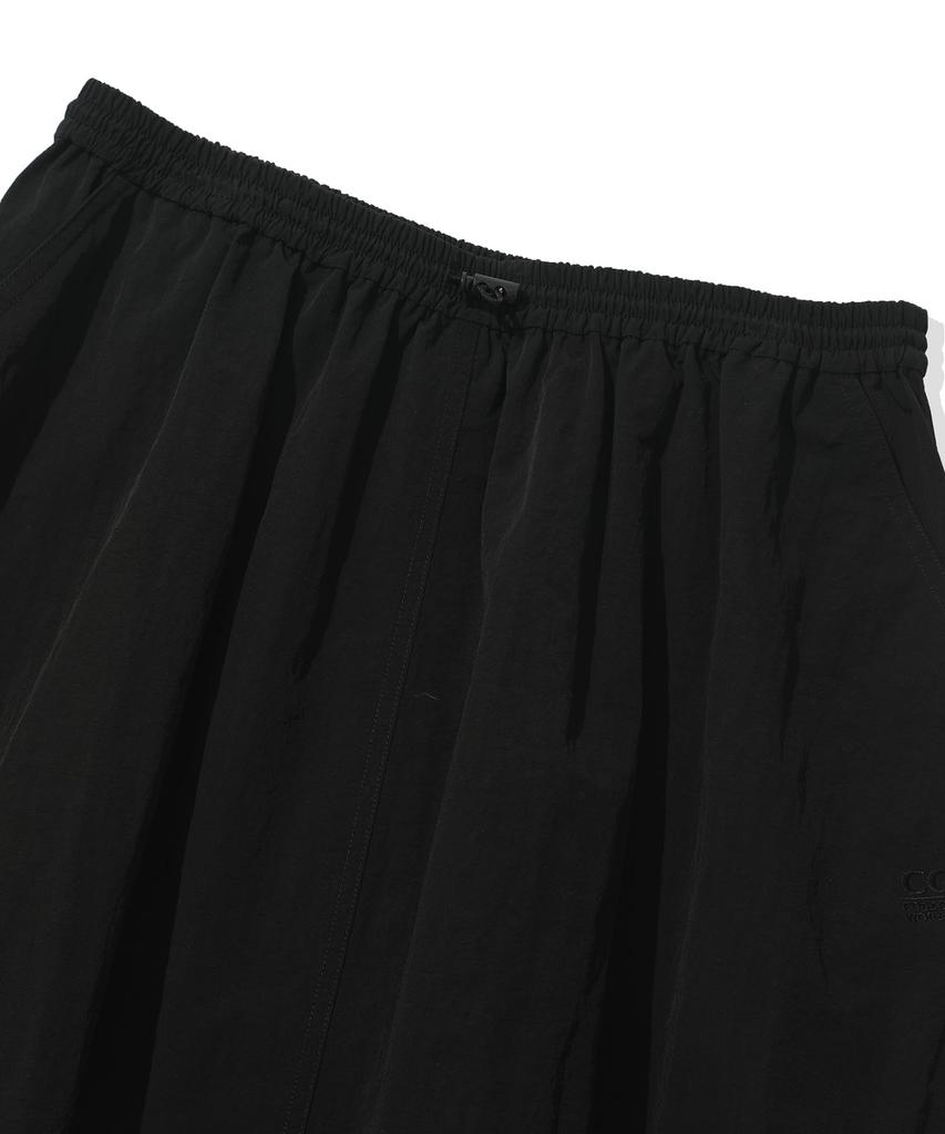 Code Graphy (Women'S) Nylon Long Skirt - Black