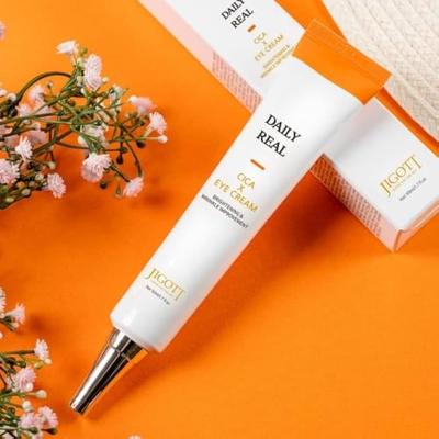 Daily Real Cica Eye Cream, Wrinkle-care 50ml,  Anti-aging, Kbeauty, Korean Cosmetics, Sample