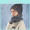 Kinder Strickmütze Handschuhe Schal Set Winter Warm Winddicht Für Kinder