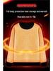 Men's Winter Lambswool Round Neck Hoodie, Thick Warm Solid Color Pullover with Plus Velvet Base Layer.