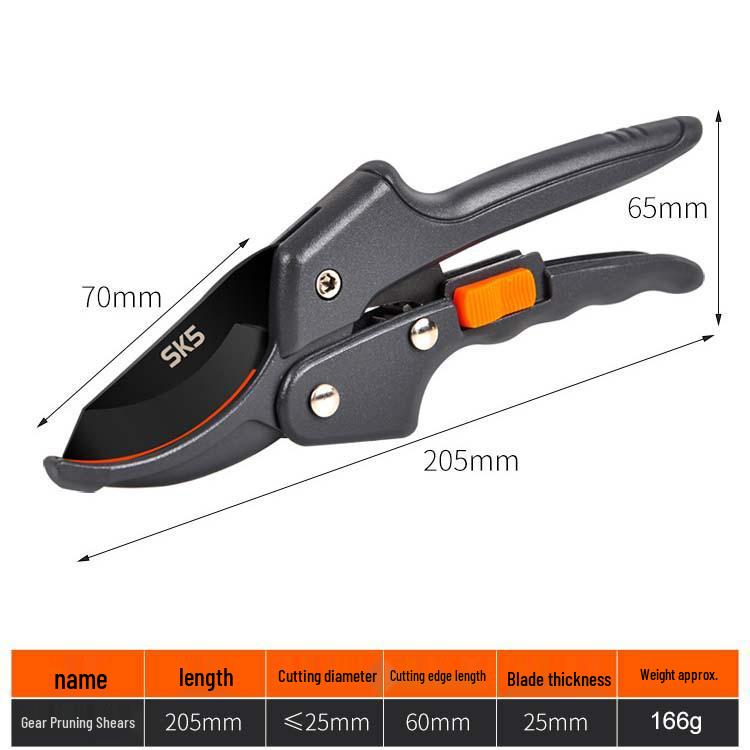 

Садовые ножницы из нержавеющей стали SK5: Многофункциональные садовые ножницы для ухода за фруктами, цветами и деревьями