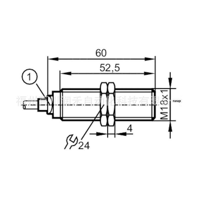 Brand New IFM IGS246 Inductive Proximity Sensor, High Protection Class, In Stock IGS246