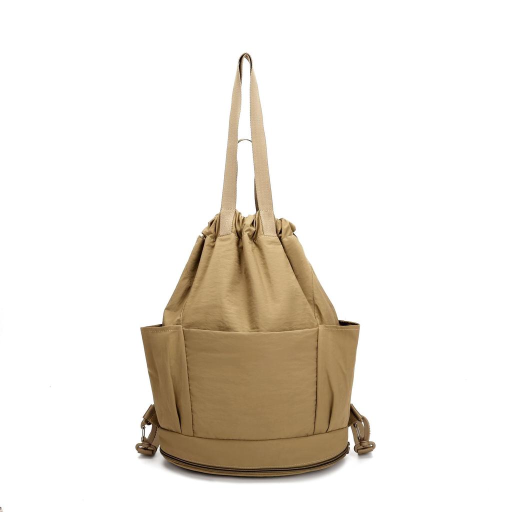 Multifunkční taška přes rameno Velkokapacitní batoh se stahovací šňůrkou Outdoorová sportovní taška