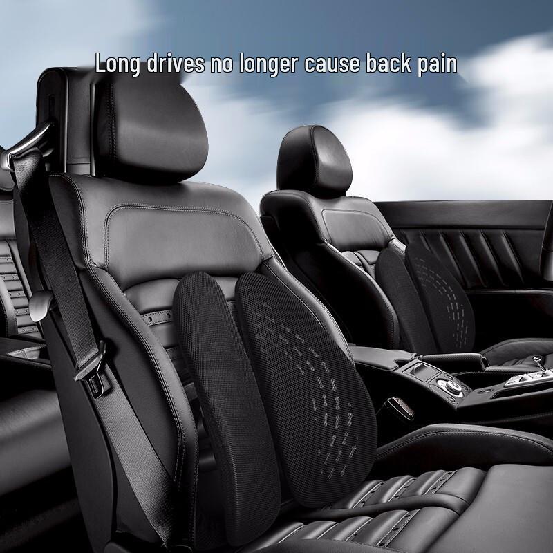 Jia'ao Ergonomic Memory Foam Lumbar Support Cushion