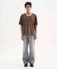 TRIP LE SENS Basic U-Neck Silket Cotton T-Shirt_10 Colors (F Type)