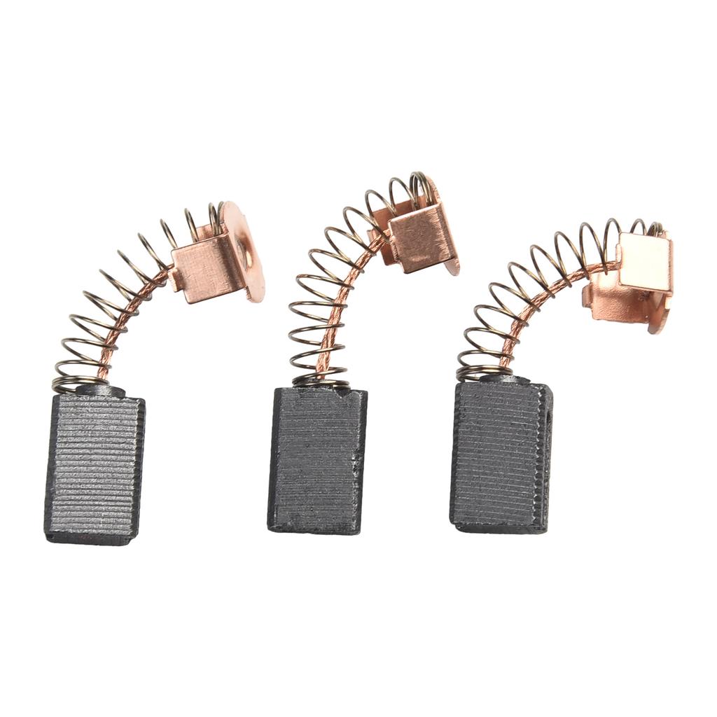 10 Pack Carbon Brushes 5x8x12mm for Angle Grinder G720 to Enable Motor Brush Replacement and Operational Consistency