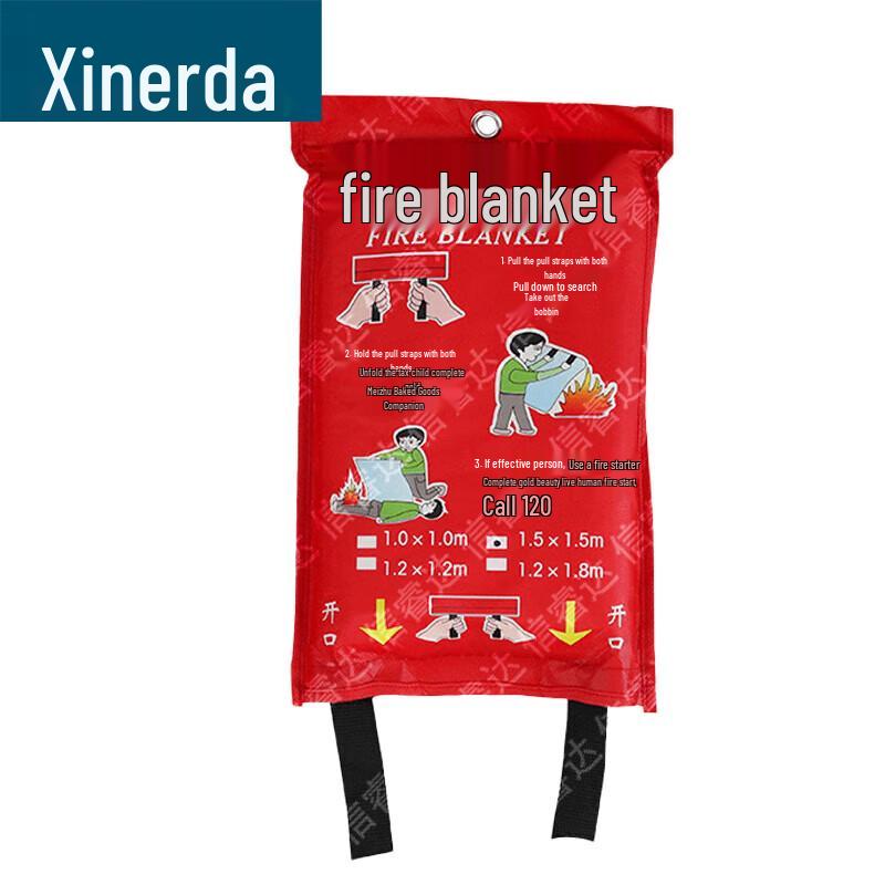 XinRuiDa Fiberglass Emergency Fire Blanket