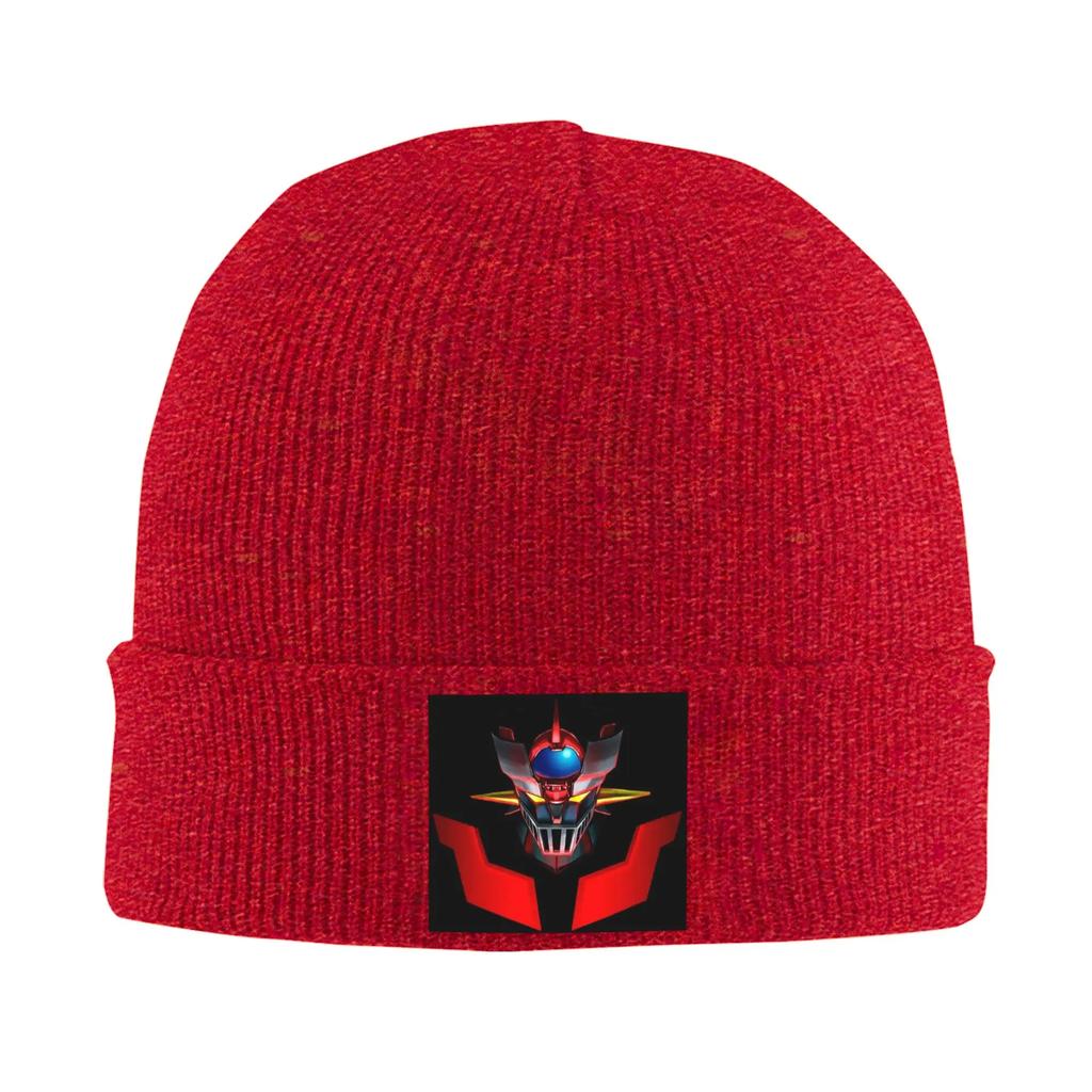 Nordic Mazinger Z Anime UFO Robot Sofa Grendizer Goldorak Winter Skullies Beanies Hat Warm Autumn Knitted Hats Bonnet Caps