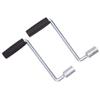 2PCS Trailer Crank Handle High Efficiency Galvanized Iron Stable Campers Jack Crank Handle for Truck 19mm Socket