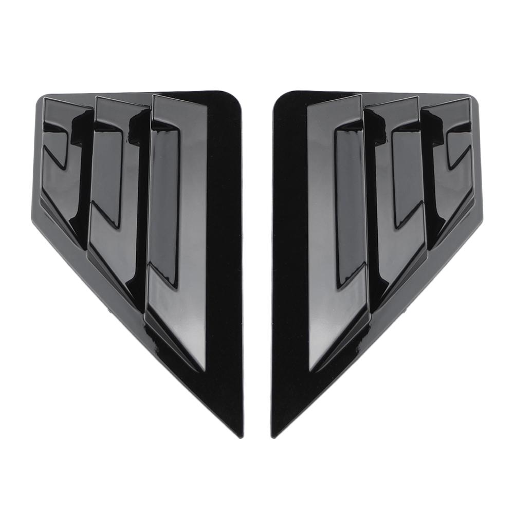 Car Rear Triangle Window Shutters Cover for Toyota C-HR CHR C HR 2016 - 2022 Window Louvers Trim Sticker Styling Accessories