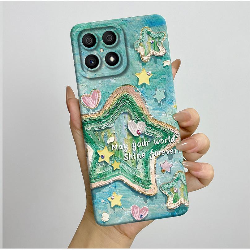 Phone Case For Honor X8 4G Case Aesthetic Luxury Protective Full Coque HonorX8 Soft Silicone Funda For Honor X 8 X8 Back Cover