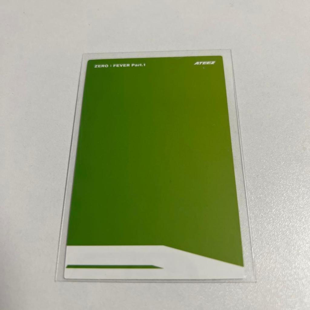 [USED] ATEEZ Seonghwa Trading Card THANXX