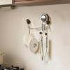 Wall Mounted Suction Cup Hook Traceless Removable Shower Hooks Space Saving Waterproof Bathroom Towel Hooks Bathroom