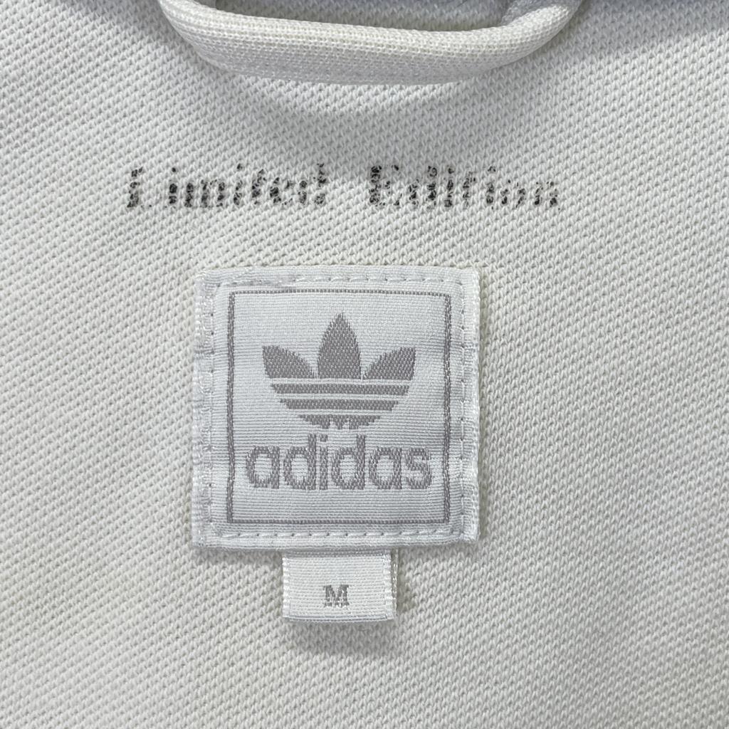 Adidas Limited Edition 00s All Blacks Embroidered Beige X Black Trefoil Track Jacket Jacket M Beige / blackUsed