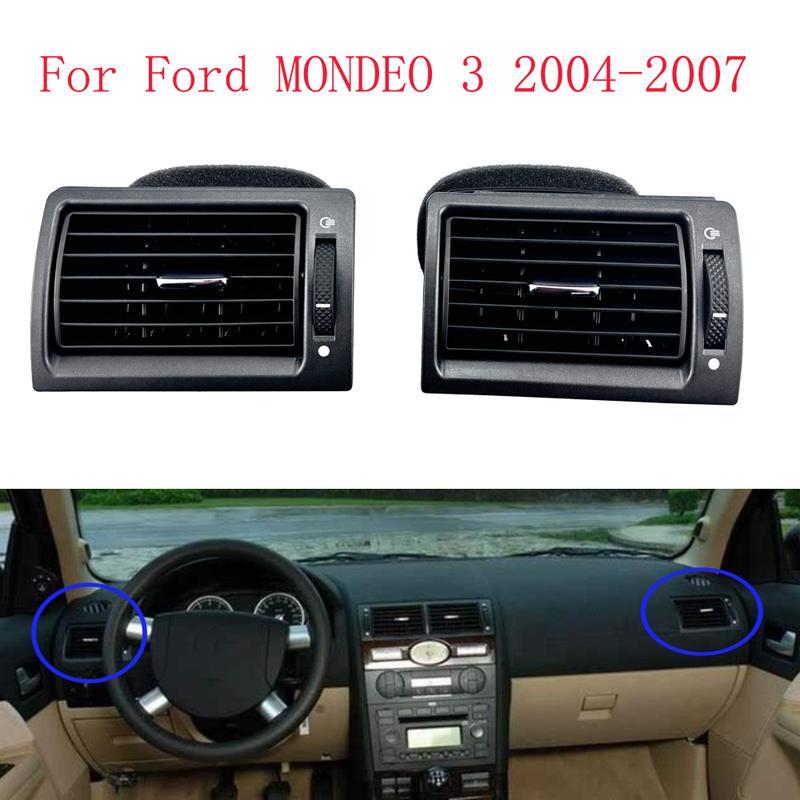 HUIYAN Internal Air Vent Grille Diffuser For Ford Mondeo MK3 2004-2007 Car Air-Conditioning Outlet Car Accessories
