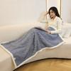 Coral Fleece Lazy Shawl Thick Warm Winter Shawl New Warm Blanket  Winter Season