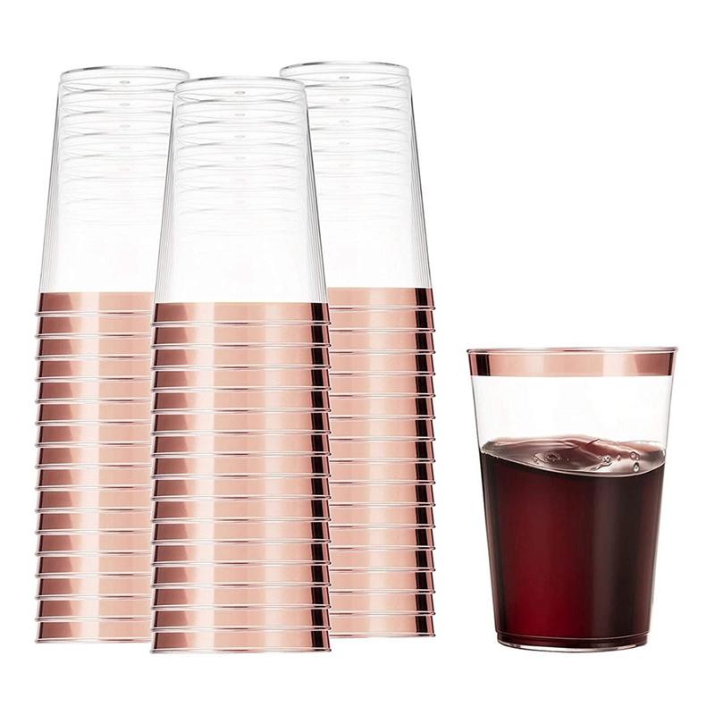 

2025+ Plastic Wine Cups, Plastic Tumblers Reusable Drink Cups Party Wine Glasses for Champagne Beer Cocktail China Mainland