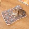 Haustier-Schlafmatte Hundebett Katzenklo Welpenbett Hundesofa Schönes Matratzenkissen für kleine Hunde Winterdecke CWDZ01